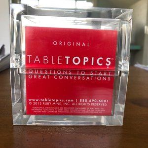 Table Topics Original Conversation Start